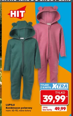 Kombinezon polarowy rozm. 62-92 Lupilu promocja w Kaufland