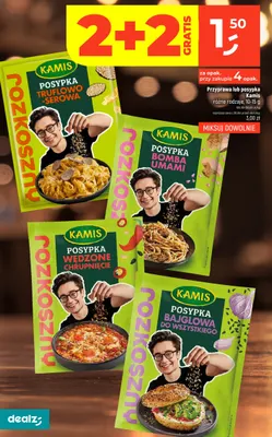 Posypka truflowo-serowa Kamis promocja w Dealz