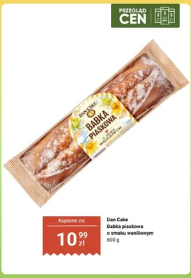 Babka piaskowa o smaku waniliowym promocja w Biedronka