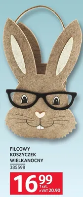 Filcowy koszyczek wielkanocny promocja w Selgros