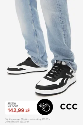 Buty sportowe Reebok BB 1000 promocja w CCC