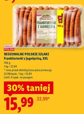 Frankfurterki promocja w Lidl