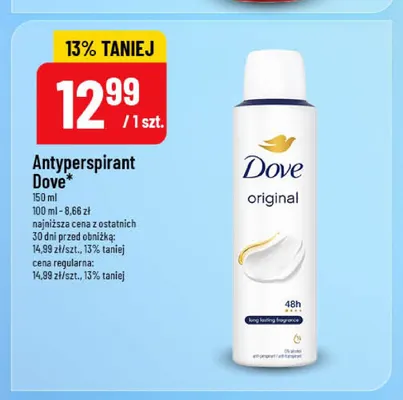 Antyperspirant Dove Original promocja w POLOmarket