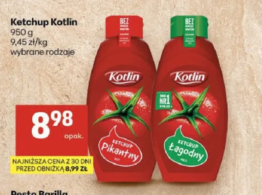 Ketchup Kotlin Łagodny promocja w Delikatesy Centrum