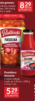 Pomidory duszone Pudliszki różne rodzaje promocja w Makro