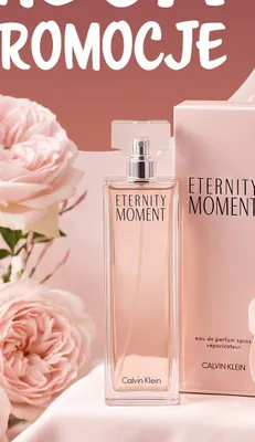 Woda perfumowana Calvin Klein Eternity Moment promocja w Rossmann