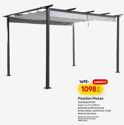 Pawilon Moses promocja w Castorama