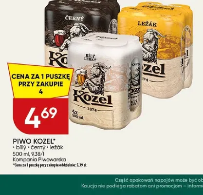 Piwo Kozel Bílý Lehký promocja w Chata Polska