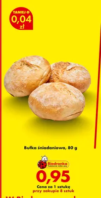 Bułka śniadaniowa promocja w Biedronka