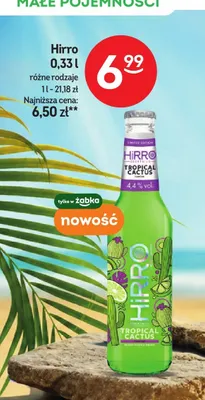 Drink Hirro Tropical Cactus promocja w Żabka