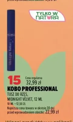 Tusz do rzęs Midnight Velvet Kobo Professional promocja w Drogerie Natura