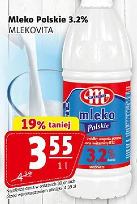 Mleko Polskie 3.2% promocja w Prim Market