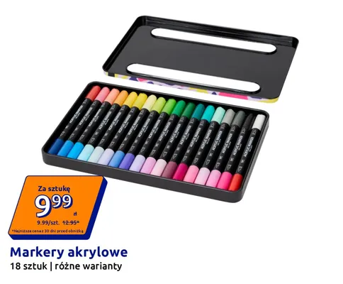 Markery akrylowe promocja w Action