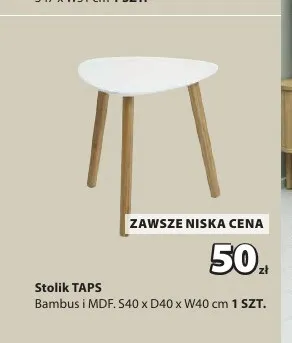 Stolik Taps promocja w Jysk