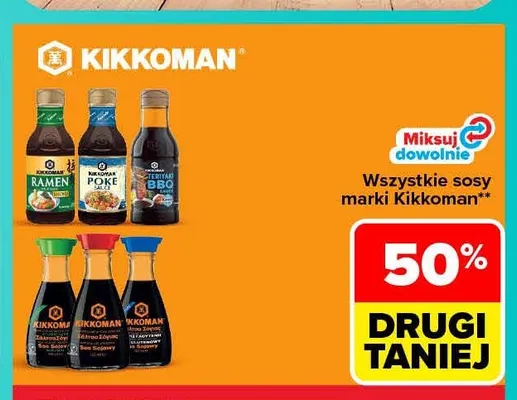Sosy Kikkoman promocja w Carrefour Market
