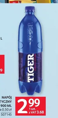 Napój energetyczny Tiger promocja w Selgros