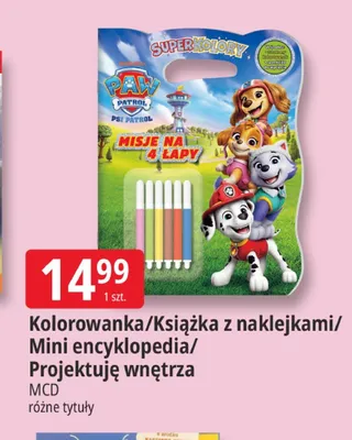 Książka z naklejkami MCD promocja w Leclerc