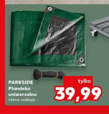 Plandeka uniwersalna Parkside promocja w Kaufland