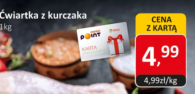 Ćwiartka z kurczaka promocja w Market Point