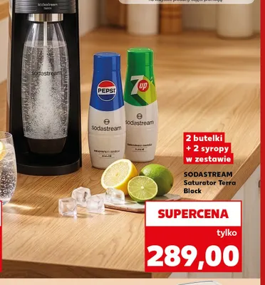 Saturator Terra Black Sodastream promocja w Kaufland
