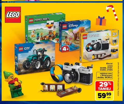 Klocki LEGO 60498 promocja w Carrefour