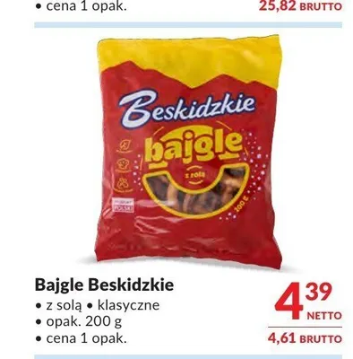 Bajgle Beskidzkie klasyczne promocja w Makro
