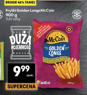 Frytki Golden Longs McCain promocja w Delikatesy Centrum