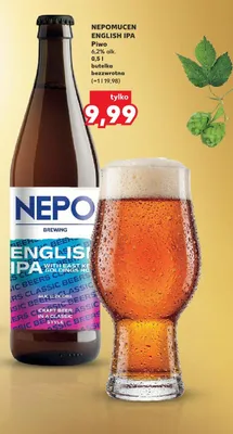 Piwo Nepomucen English IPA promocja w Kaufland