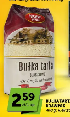 Bułka tarta Krawpak promocja w Euro Sklep