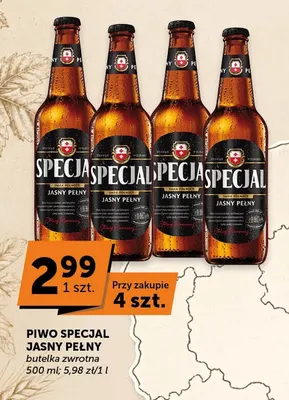 Piwo Specjal Jasny Pełny promocja w Euro Sklep