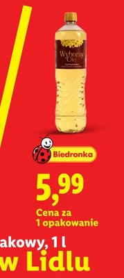 Wyborny Olej Rzepakowy promocja w Lidl