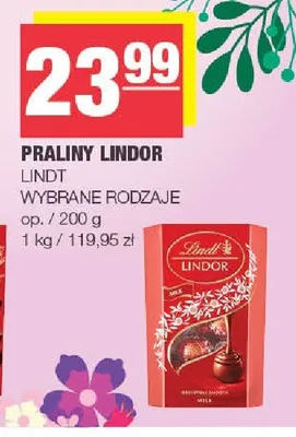 Praliny Lindor Lindt promocja w SPAR