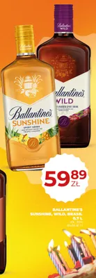 Napój spirytusowy Ballantine's Brasil promocja w Duży Ben
