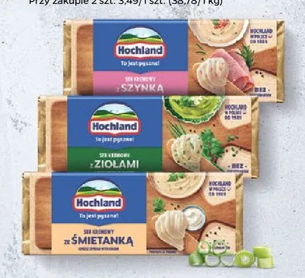 Ser topiony bloczek promocja w Netto