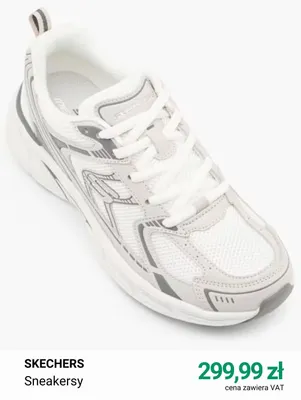 Sneakersy Skechers promocja w Deichmann