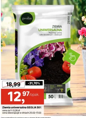 Ziemia uniwersalna promocja w Leroy Merlin