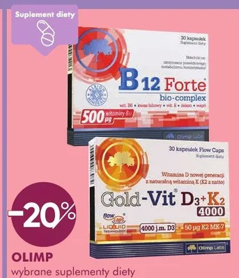 Wybrane suplementy diety promocja w Super-Pharm