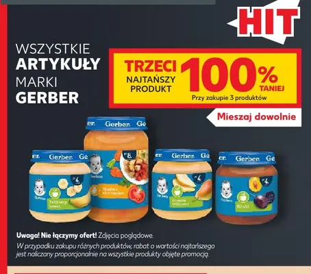 Deserek Gerber Gruszki Williamsa promocja w Kaufland