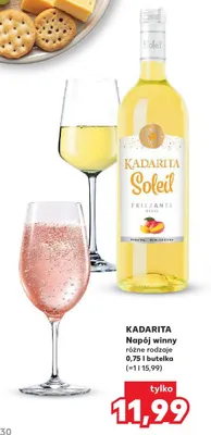 Napój winny różne rodzaje promocja w Kaufland