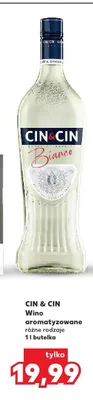 Wino aromatyzowane CIN & CIN Bianco promocja w Kaufland