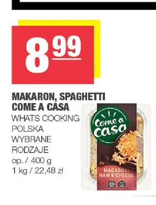 Spaghetti Come a Casa promocja w SPAR