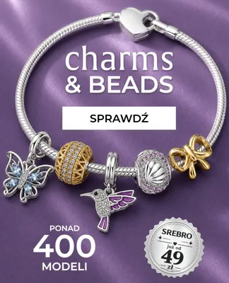 Charmsy i zawieszki srebrne Briju charms & beads promocja w Briju