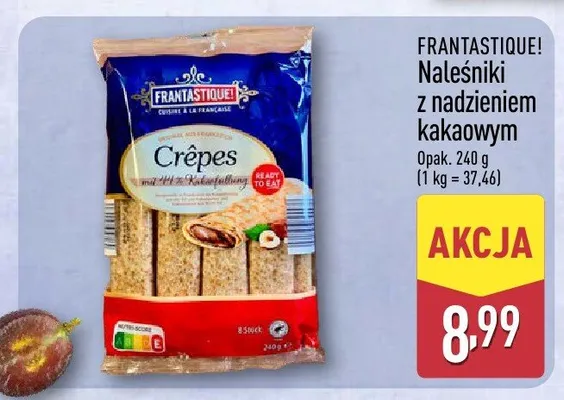 Naleśniki z nadzieniem kakaowym promocja w Aldi