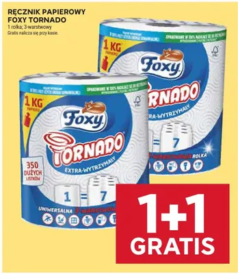 Ręcznik papierowy 3-warstwowy promocja w Stokrotka