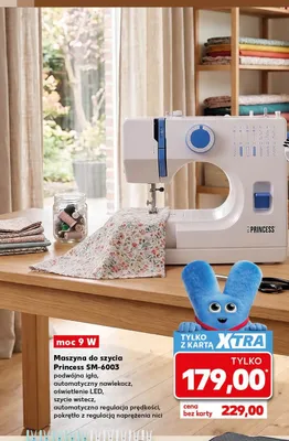 Maszyna do szycia Princess SM-6003 promocja w Kaufland