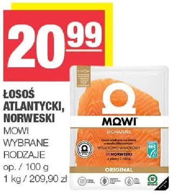 Łosoś atlantycki norweski Mowi promocja w SPAR