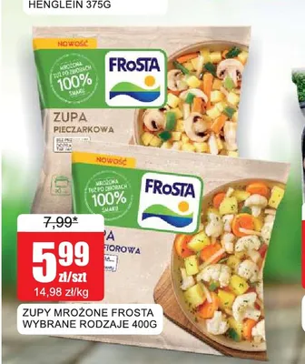 Zupa mrożona kalafiorowa Frosta promocja w Bingo