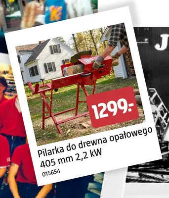 Pilarka do drewna opałowego 405 mm promocja w Jula