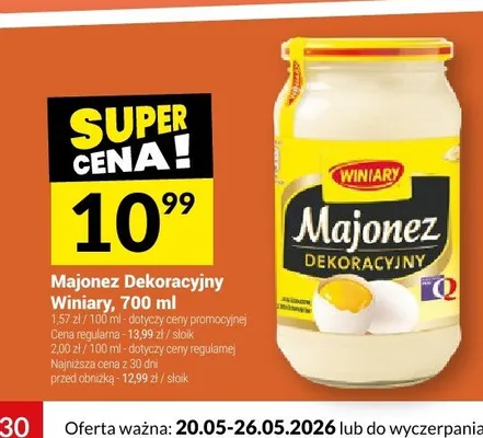Majonez Dekoracyjny Winiary promocja w Twój Market