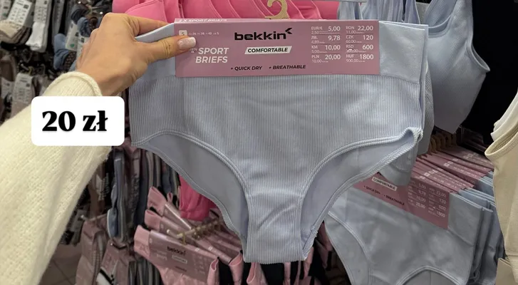 Majtki sportowe promocja w Pepco